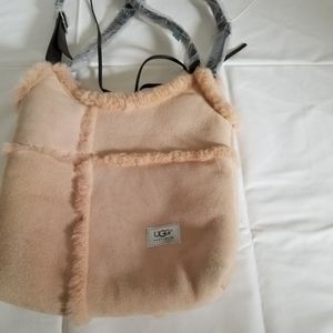 GORGEOUS UGG LIGHT PINK SUEDE TOTE BAG